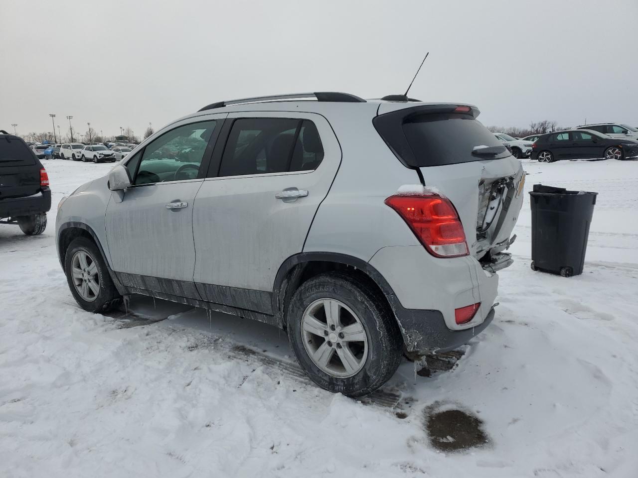 2020 Chevrolet Trax VIN 3GNCJPSB8LL301860 Copart auction photo, rear end damage thumbnail 2