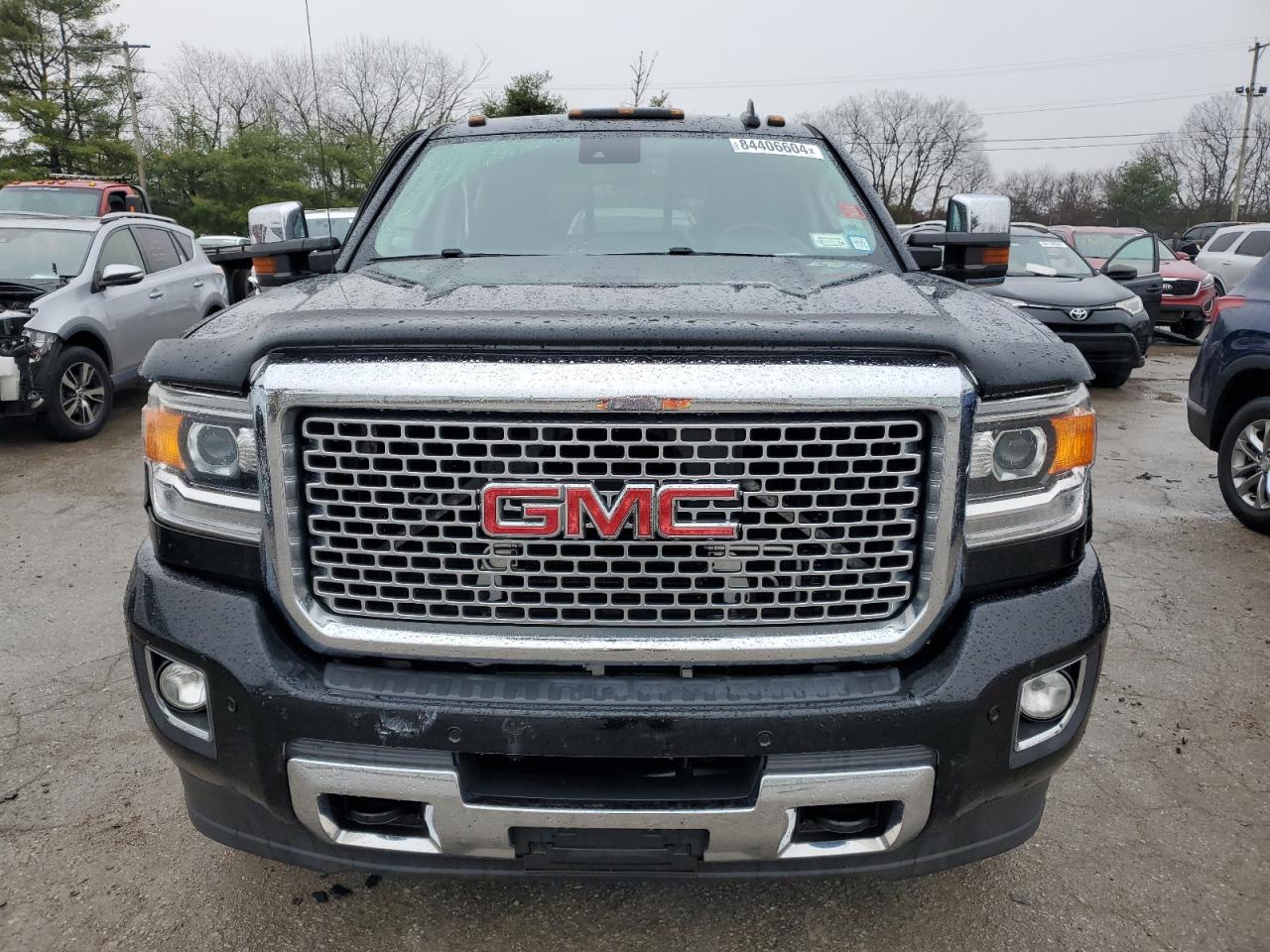 2015 GMC Sierra VIN 1GT120EG1FF668772 Copart auction photo, side damage thumbnail 5