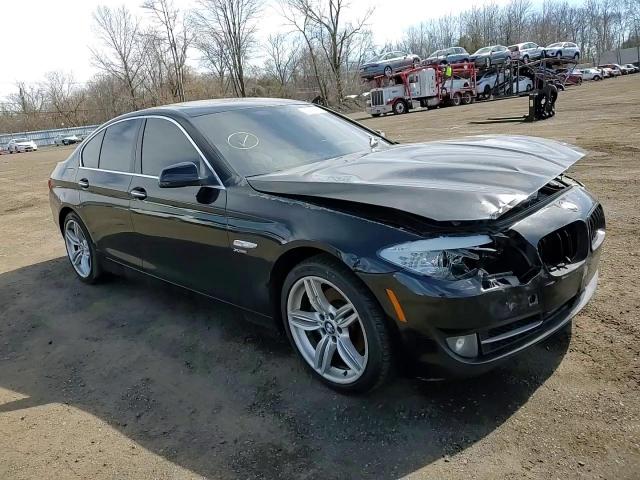 2012 BMW 5er VIN WBAXH5C50CDW03925 Copart auction photo, front end damage thumbnail 11