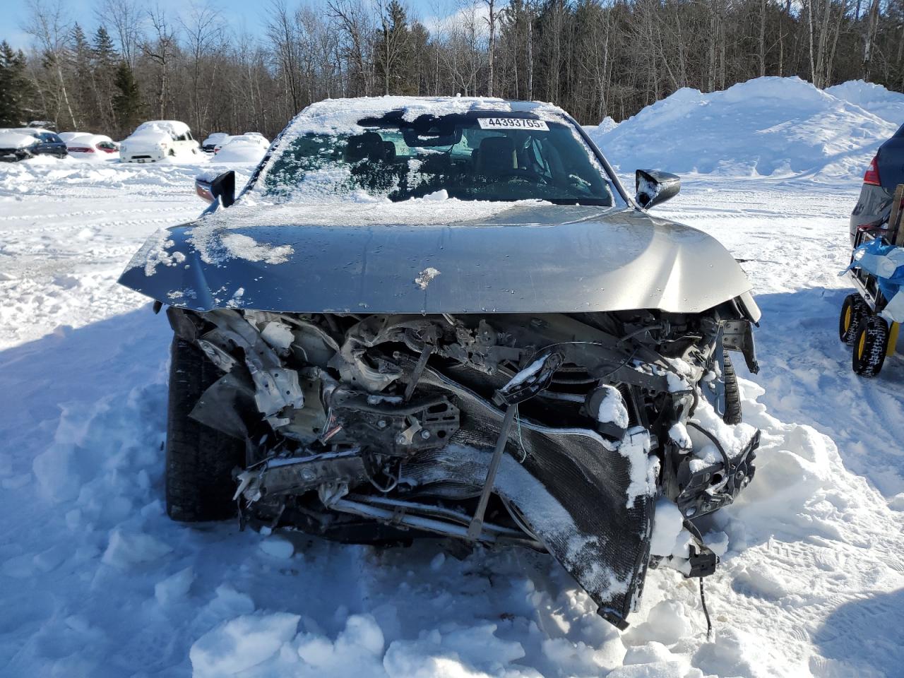 2021 Lexus ES VIN 58AB21B16MU012851 Copart auction photo, front end / side damage thumbnail 5
