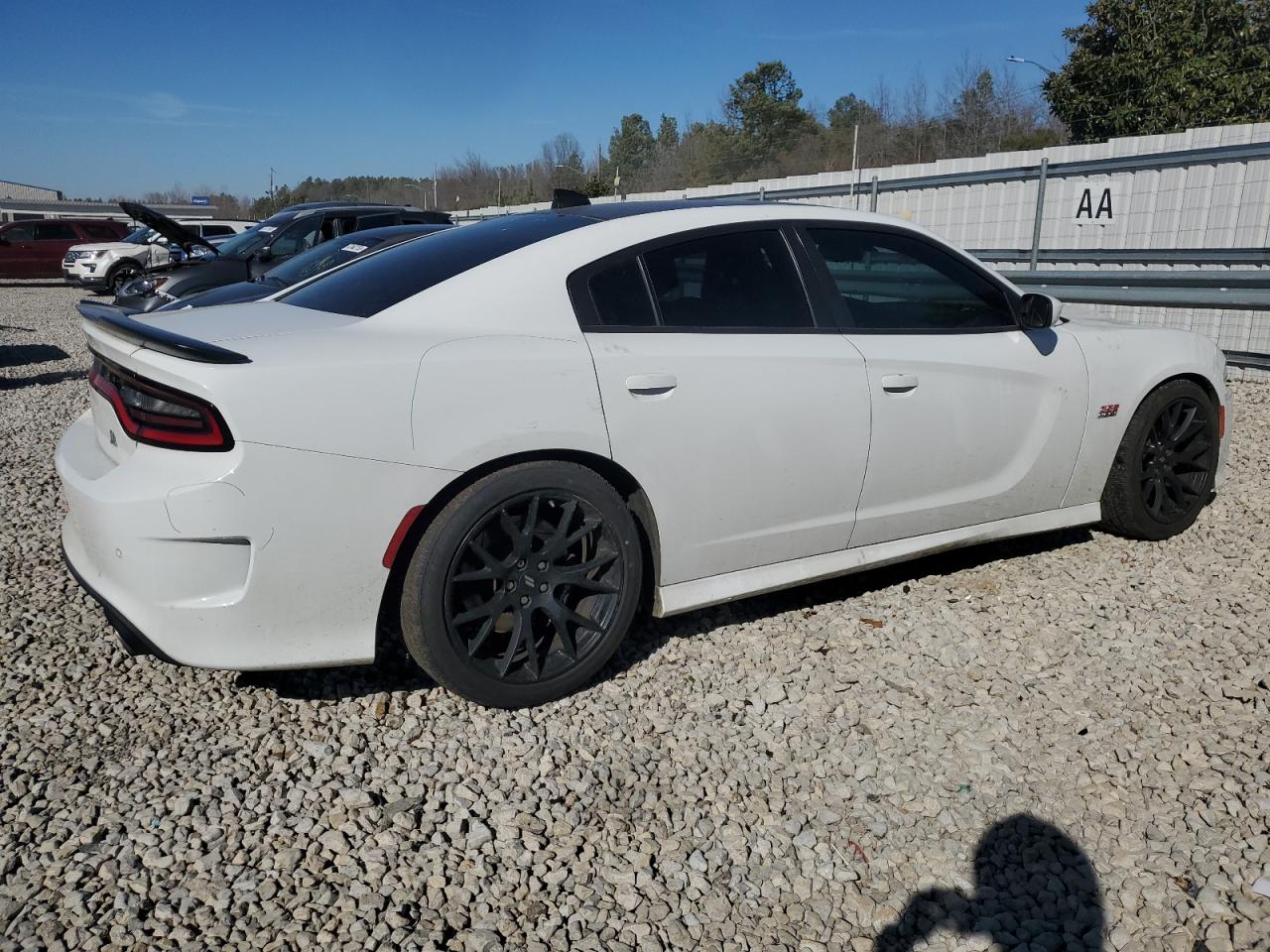 2018 Dodge Charger VIN 2C3CDXGJ6JH185004 Copart auction photo, side damage thumbnail 3