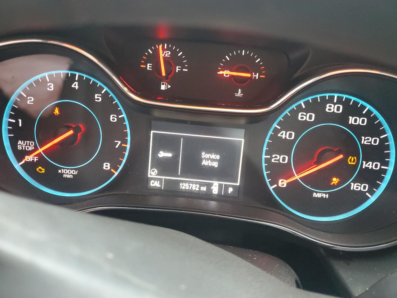 2016 Chevrolet Cruze VIN 1G1BE5SM1G7288502 Copart auction photo, front end / side damage thumbnail 9