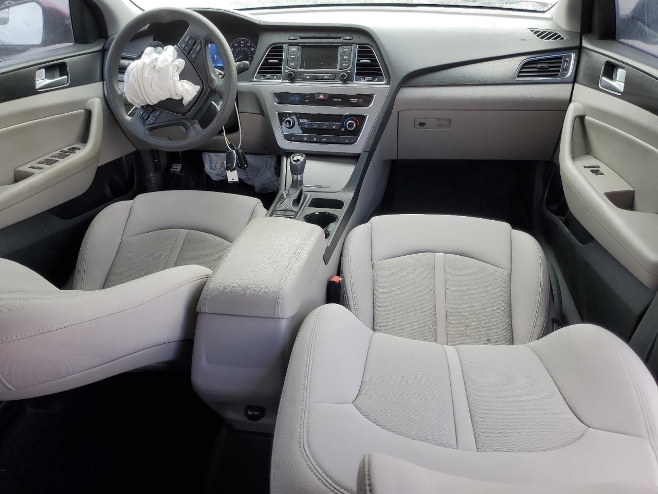 2015 Hyundai Sonata VIN 5NPE34AFXFH214657 Copart auction photo, front end / minor dent/scratches damage thumbnail 8