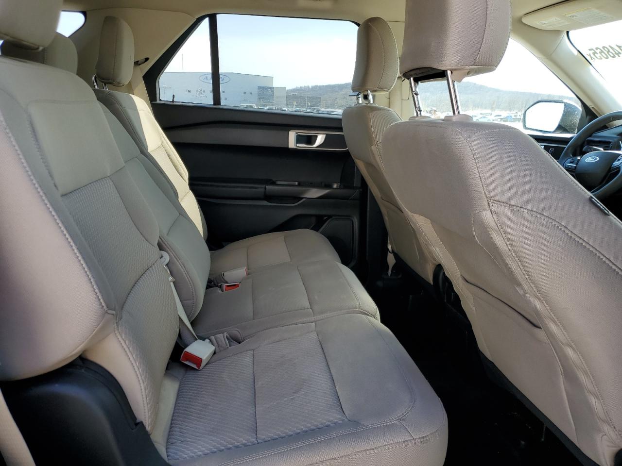 2021 Ford Explorer VIN 1FMSK8BH0MGA06166 Copart auction photo, front end damage thumbnail 12