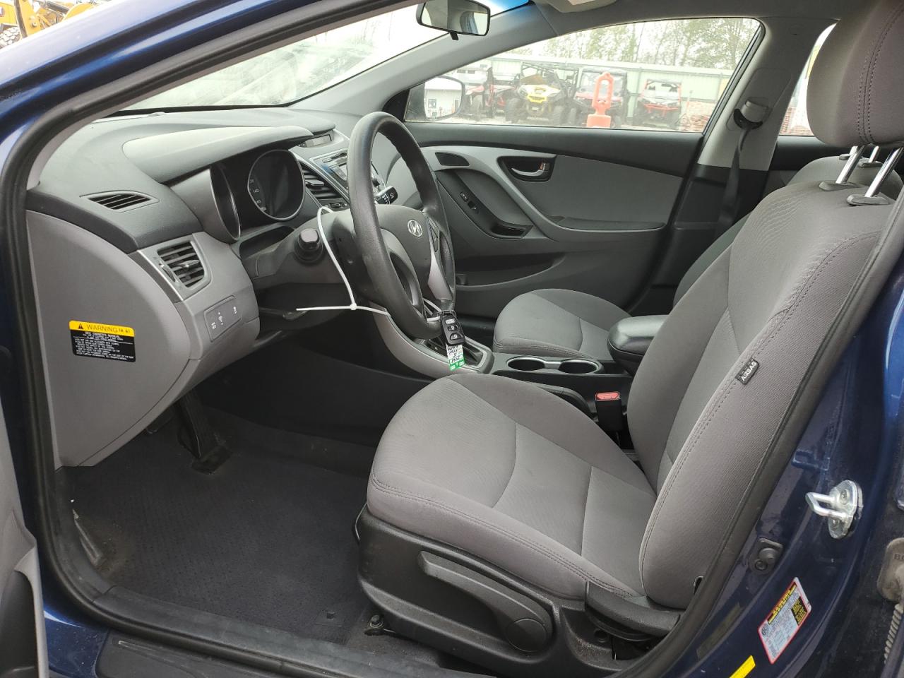 2015 Hyundai Elantra VIN 5NPDH4AE3FH602821 Copart auction photo, rear end / minor dent/scratches damage thumbnail 7