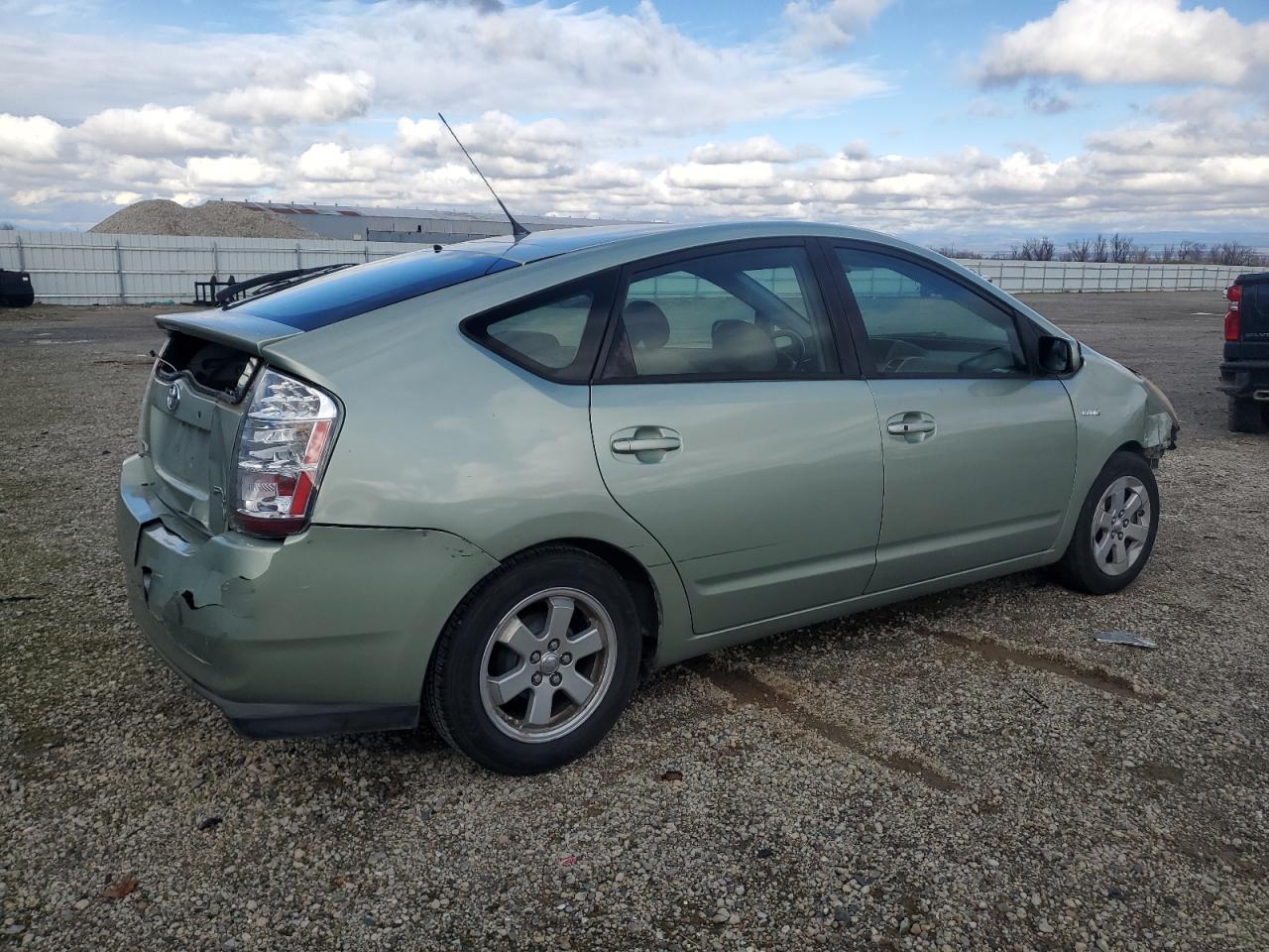 2006 Toyota Prius VIN JTDKB20U863170227 Copart auction photo, front end / rear end damage thumbnail 3