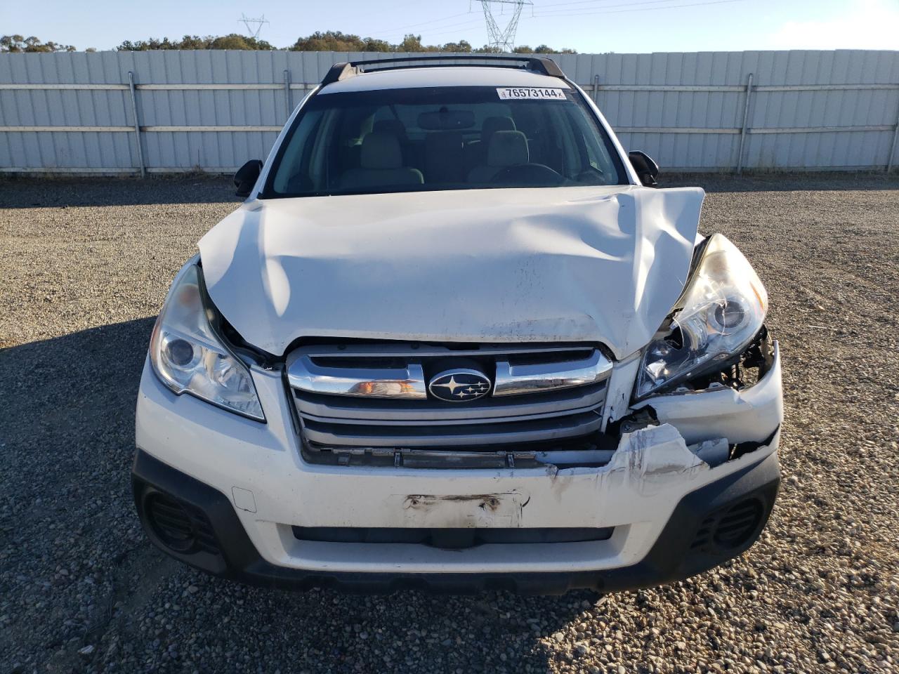 2013 Subaru Outback VIN 4S4BRBAC9D3238254 Copart auction photo, front end damage thumbnail 5