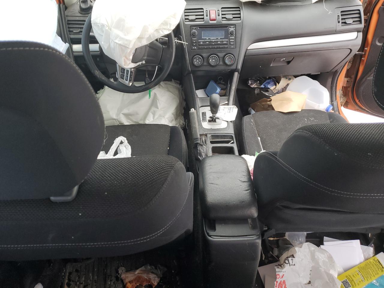 2014 Subaru XV VIN JF2GPACC5E8283608 Copart auction photo, all over damage thumbnail 8