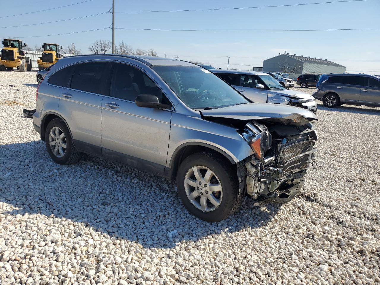 2007 Honda CR-V VIN JHLRE38757C039898 Copart auction photo, front end damage thumbnail 4