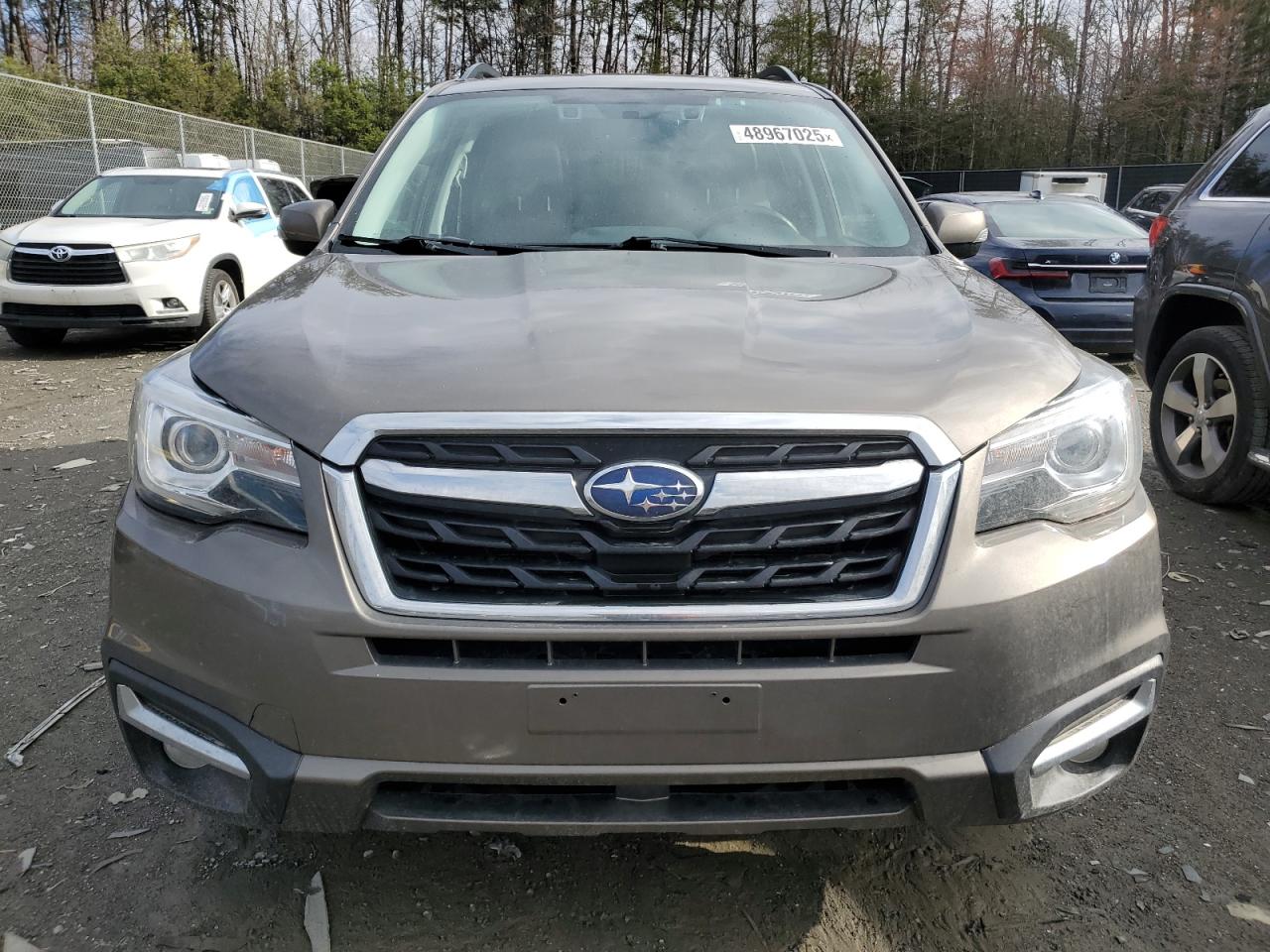 2017 Subaru Forester VIN JF2SJAWC7HH434461 Copart auction photo, rear end / side damage thumbnail 5