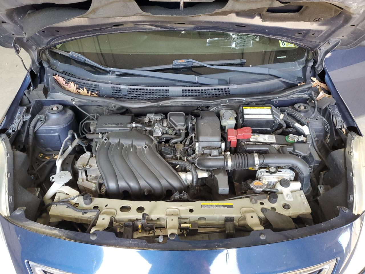 2014 Nissan Versa VIN 3N1CN7AP0EK461009 Copart auction photo, front end / mechanical damage thumbnail 11