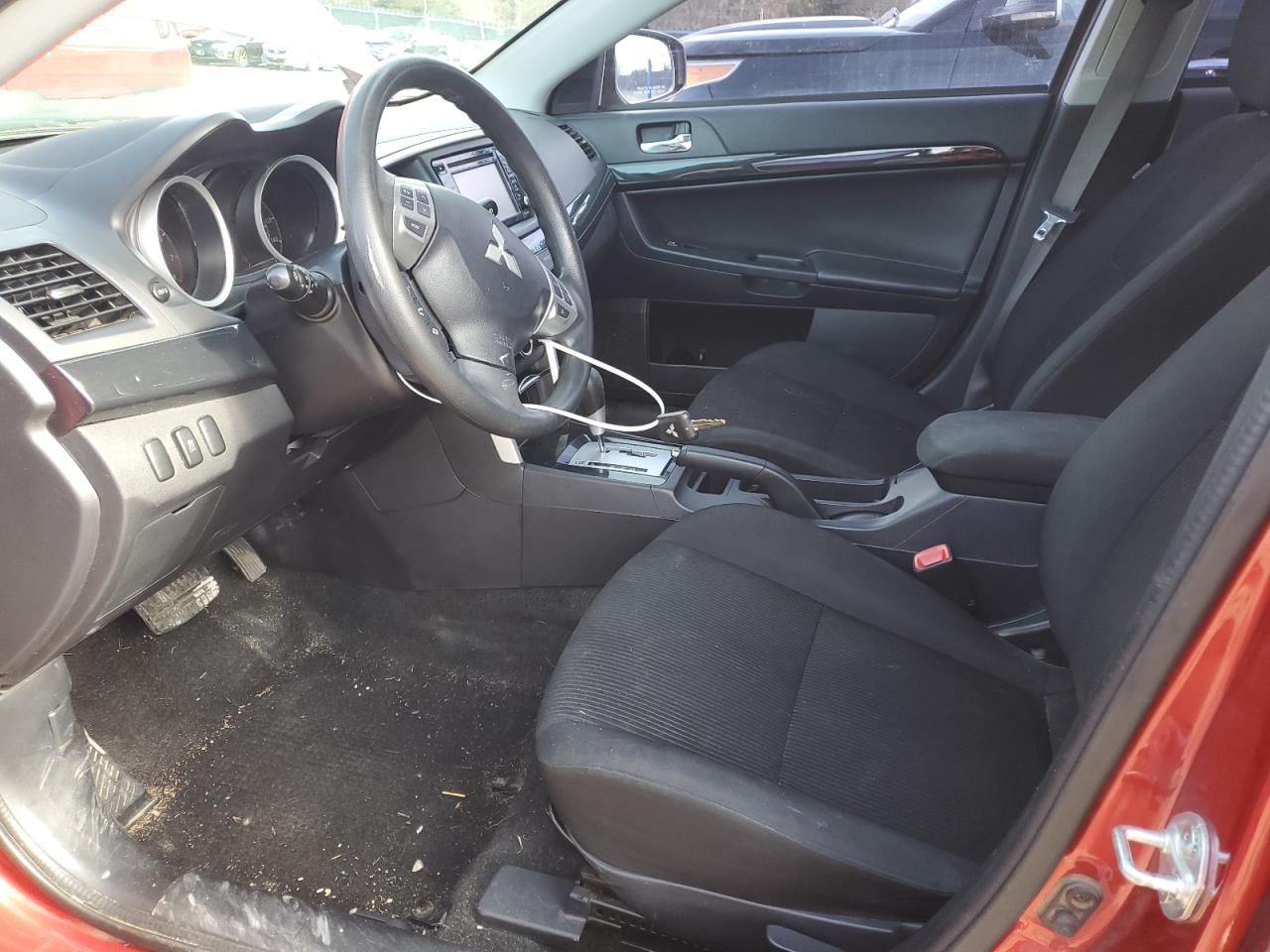 2017 Mitsubishi Lancer VIN JA32U2FU8HU002553 Copart auction photo, front end damage thumbnail 7