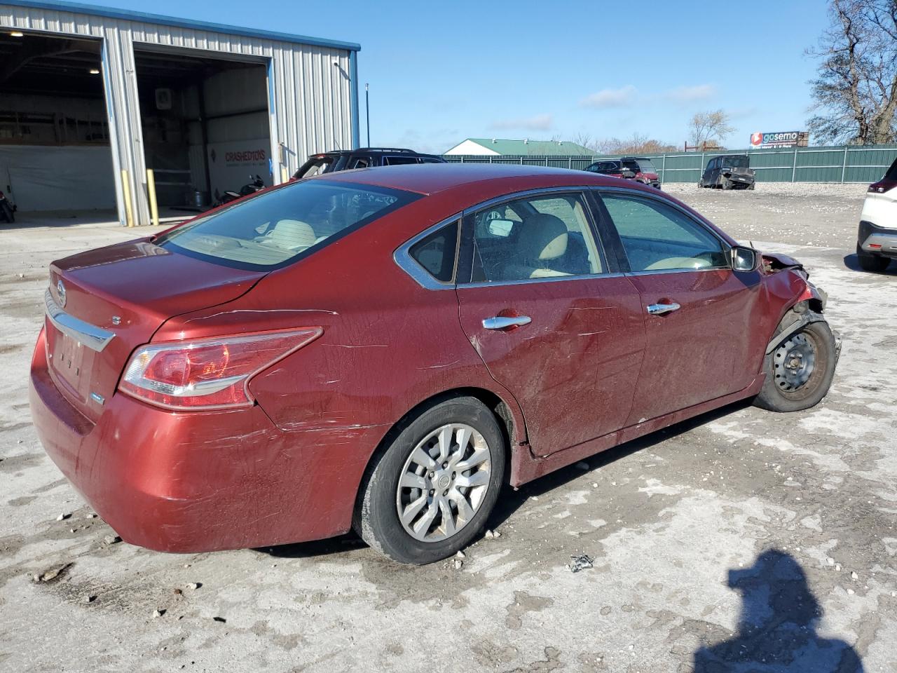 2013 Nissan Altima VIN 1N4AL3AP1DN464034 Copart auction photo, all over damage thumbnail 3