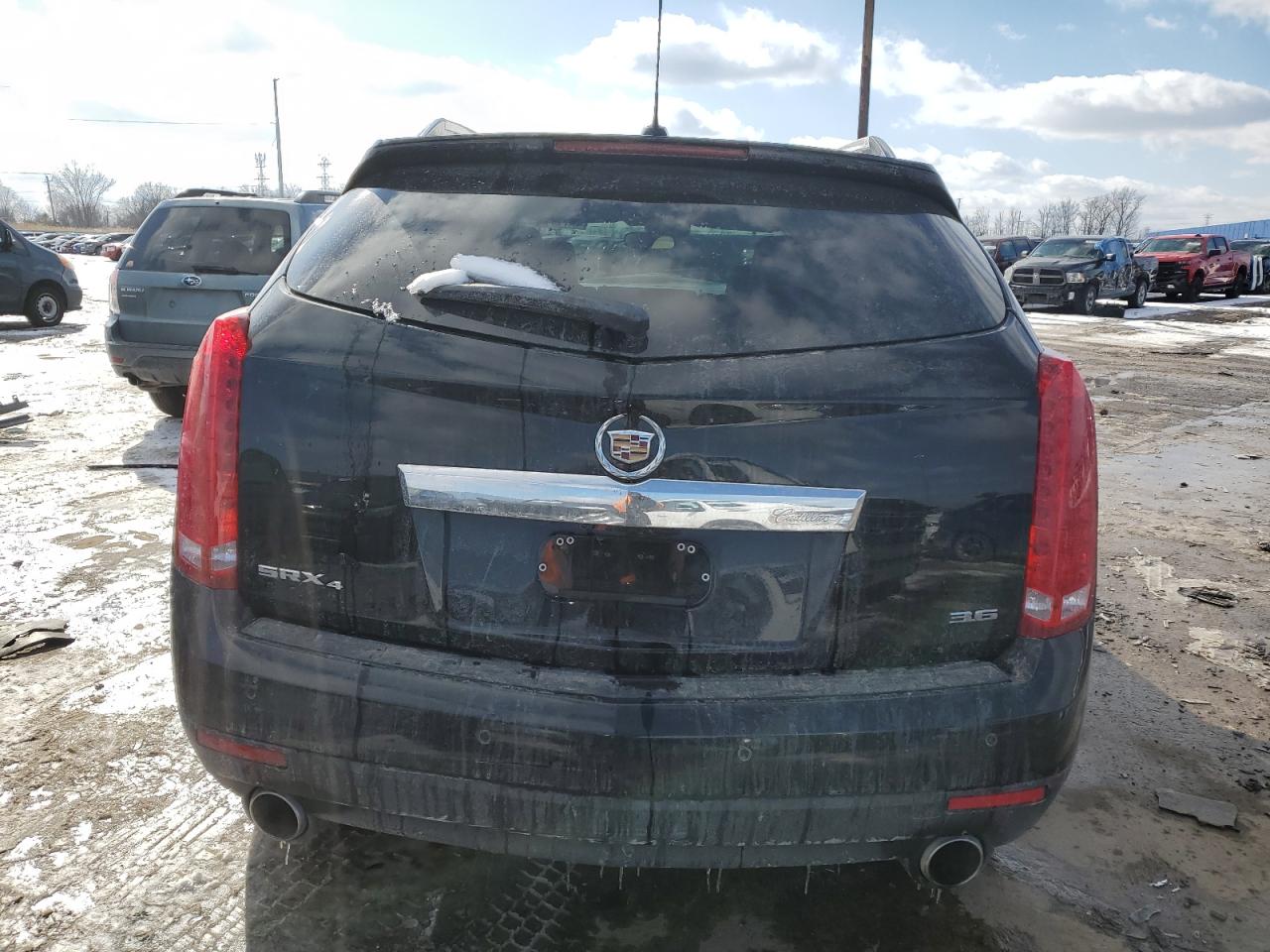 2015 Cadillac SRX VIN 3GYFNEE37FS520865 Copart auction photo, front end damage thumbnail 6
