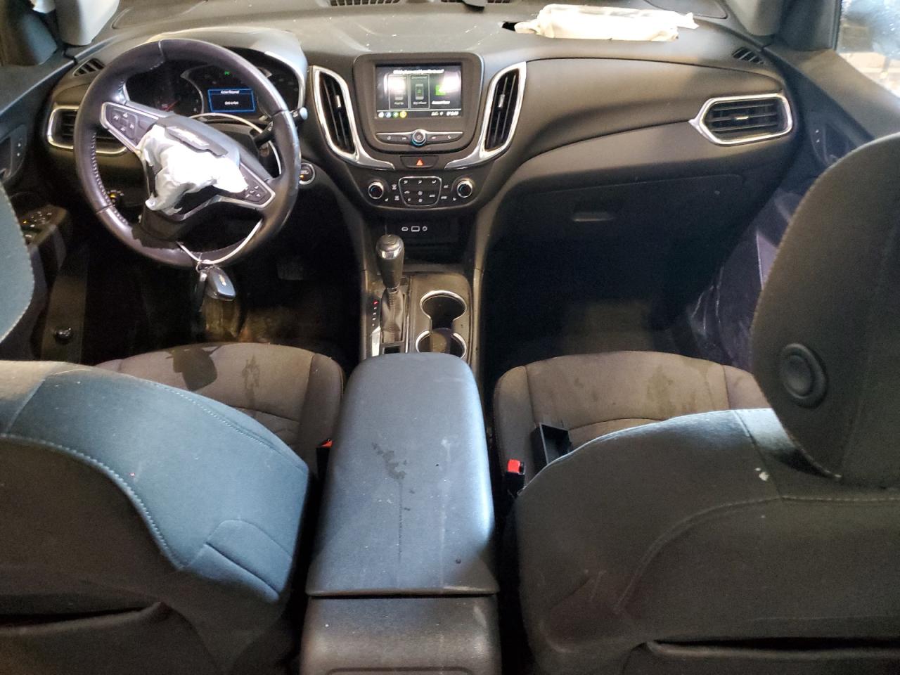 2019 Chevrolet Equinox VIN 3GNAXUEV7KS657599 Copart auction photo, front end / mechanical damage thumbnail 8