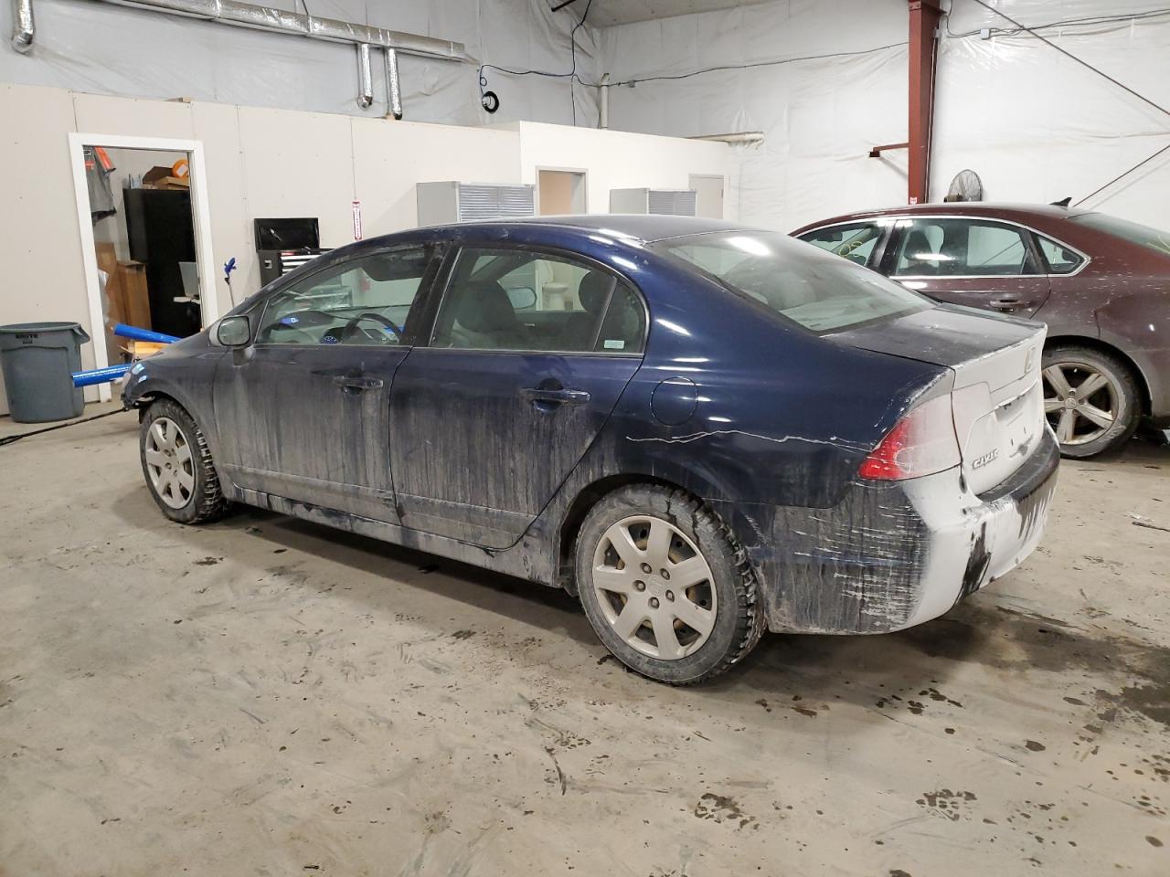 2008 Honda Civic VIN 2HGFA16558H531011 Copart auction photo, front end / minor dent/scratches damage thumbnail 2