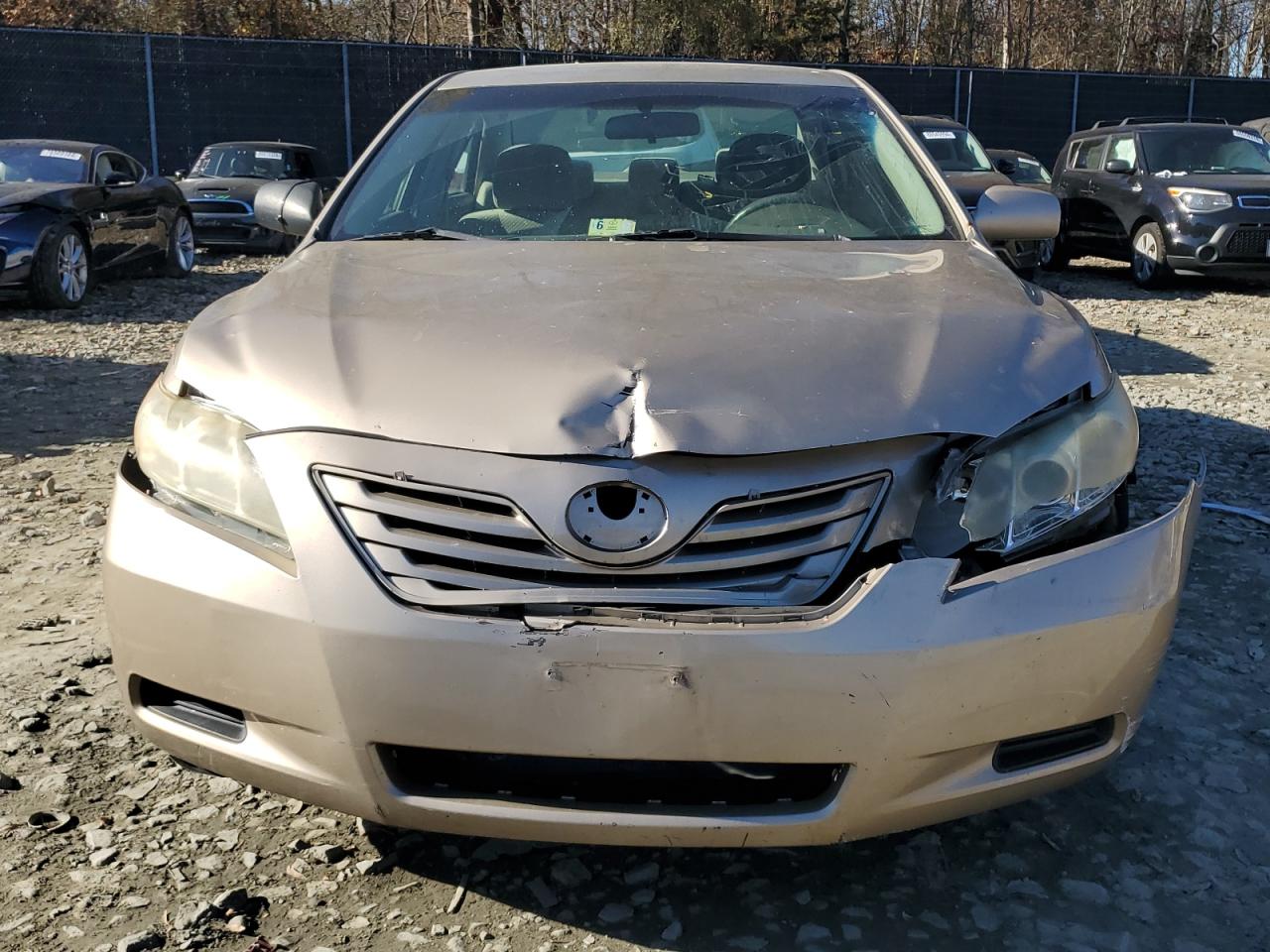 2007 Toyota Camry VIN 4T1BE46K87U194415 Copart auction photo, front end / side damage thumbnail 5