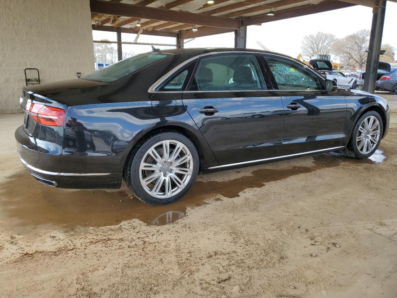 2015 Audi A8 VIN WAU3GAFD8FN001253 Copart auction photo, mechanical damage thumbnail 3