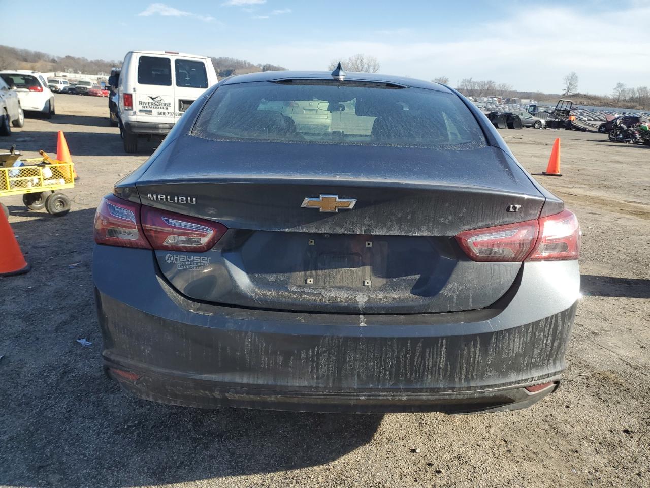 2021 Chevrolet Malibu VIN 1G1ZD5ST0MF008787 Copart auction photo, front end / side damage thumbnail 6