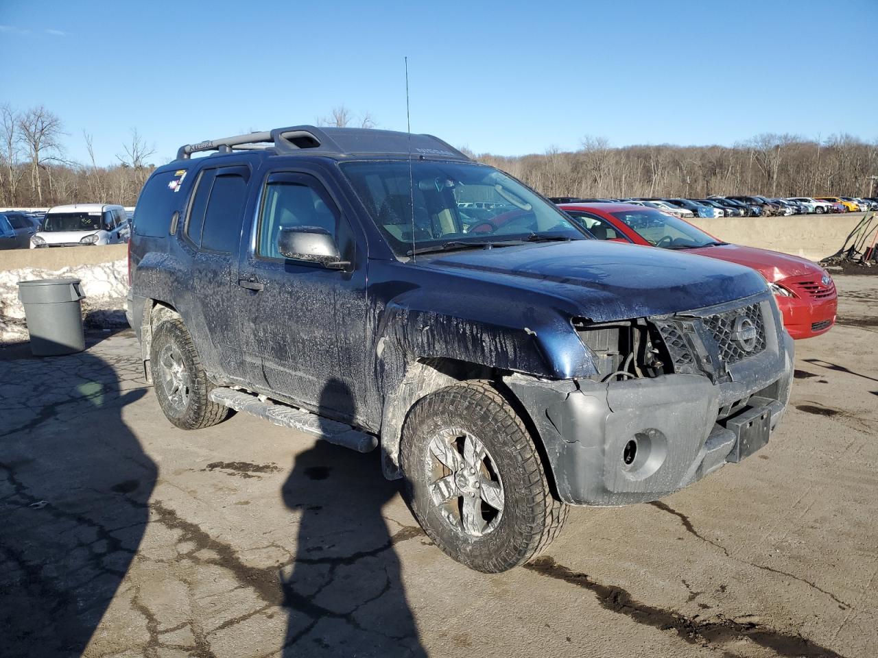 2010 Nissan XTerra VIN 5N1AN0NW8AC515939 Copart auction photo, front end / side damage thumbnail 4