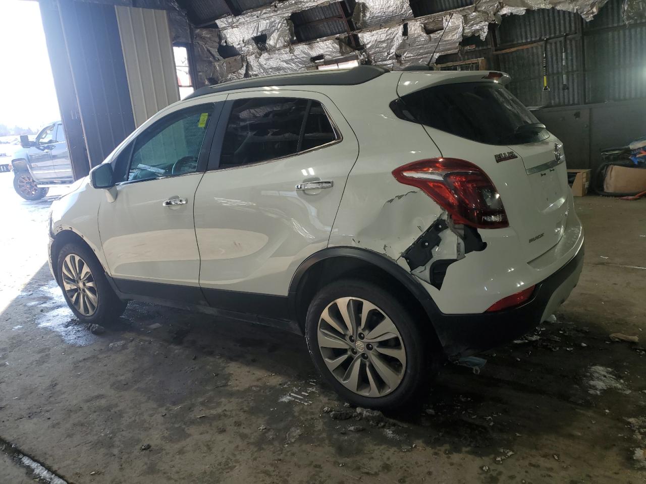 2018 Buick Encore VIN KL4CJESB3JB555143 Copart auction photo, front end / rear end damage thumbnail 2
