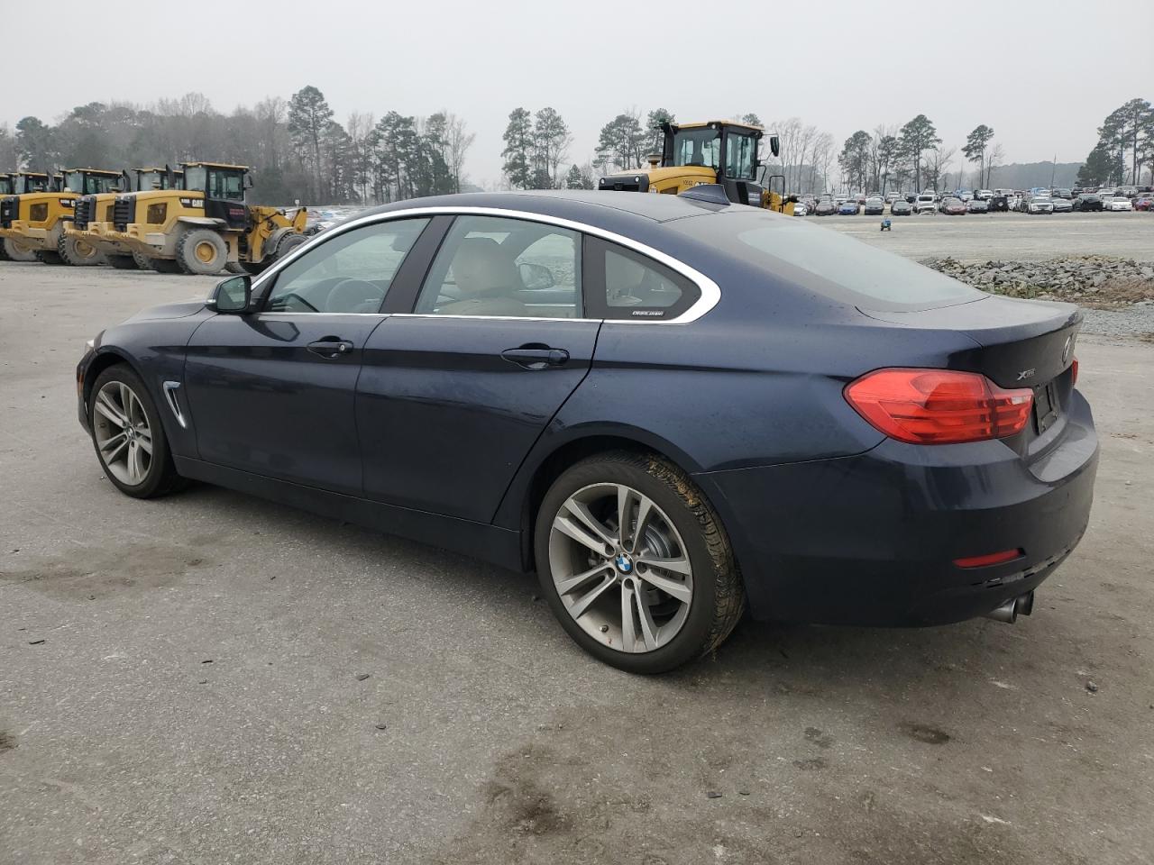 2017 BMW 4er VIN WBA4F9C59HG439659 Copart auction photo, rear end / side damage thumbnail 2