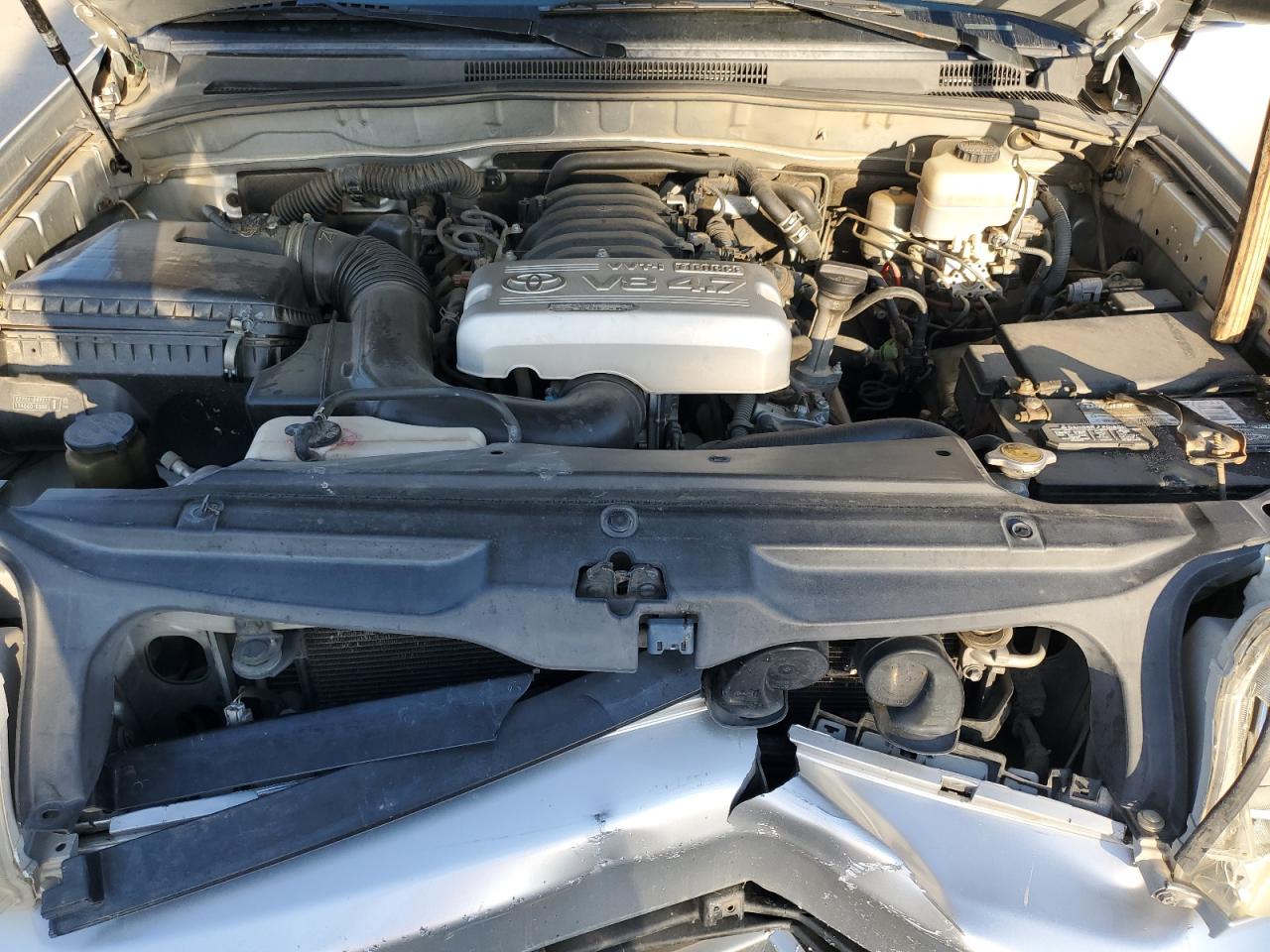 2005 Toyota 4Runner VIN JTEBT14R558026127 Copart auction photo, front end damage thumbnail 11