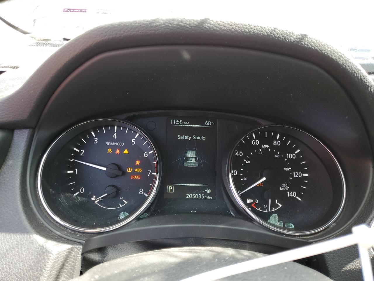 2017 Nissan Rogue VIN 5N1AT2MV2HC774723 Copart auction photo, rollover damage thumbnail 9