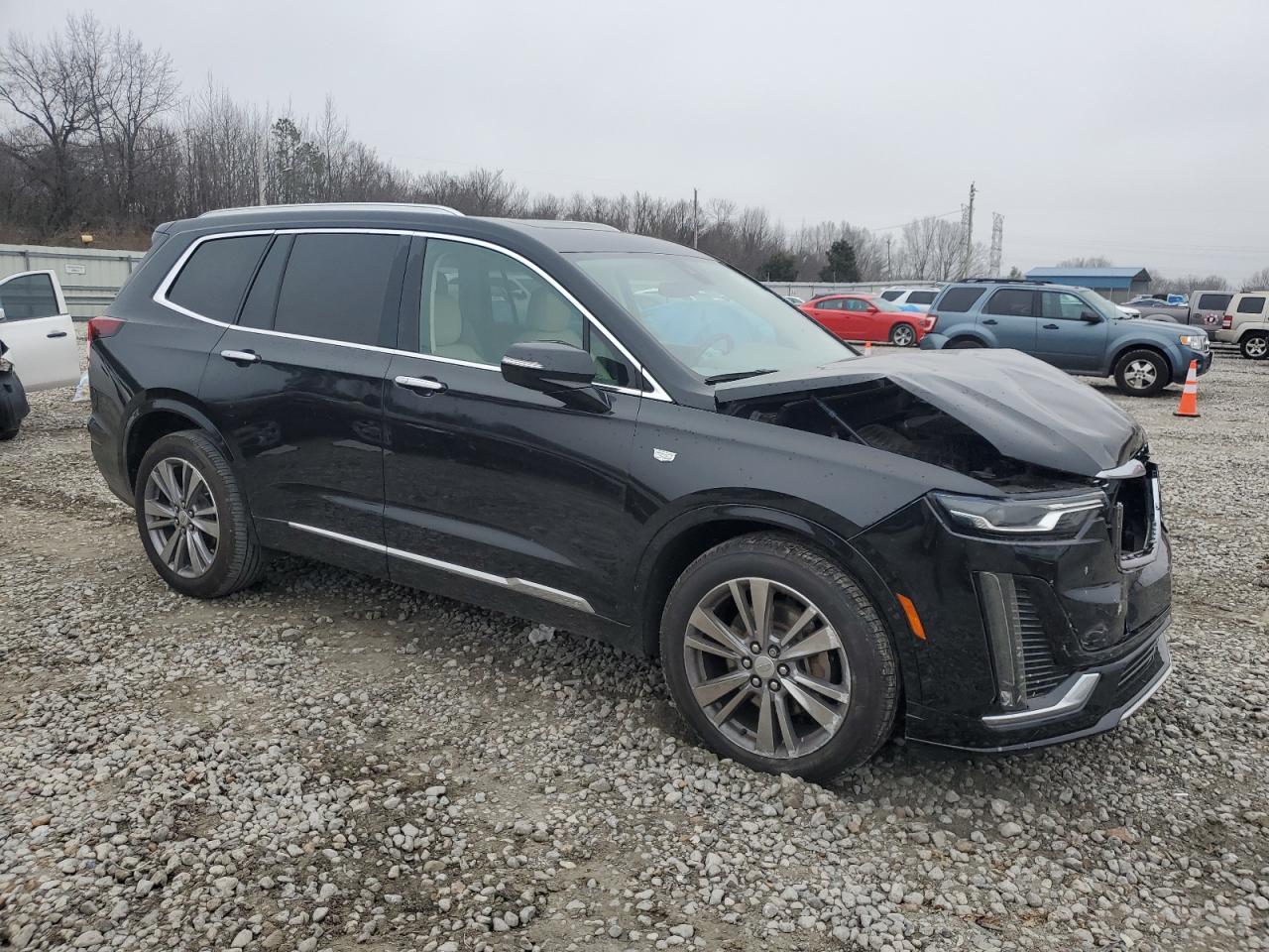 2020 Cadillac XT6 VIN 1GYKPCRS8LZ101002 Copart auction photo, front end damage thumbnail 4