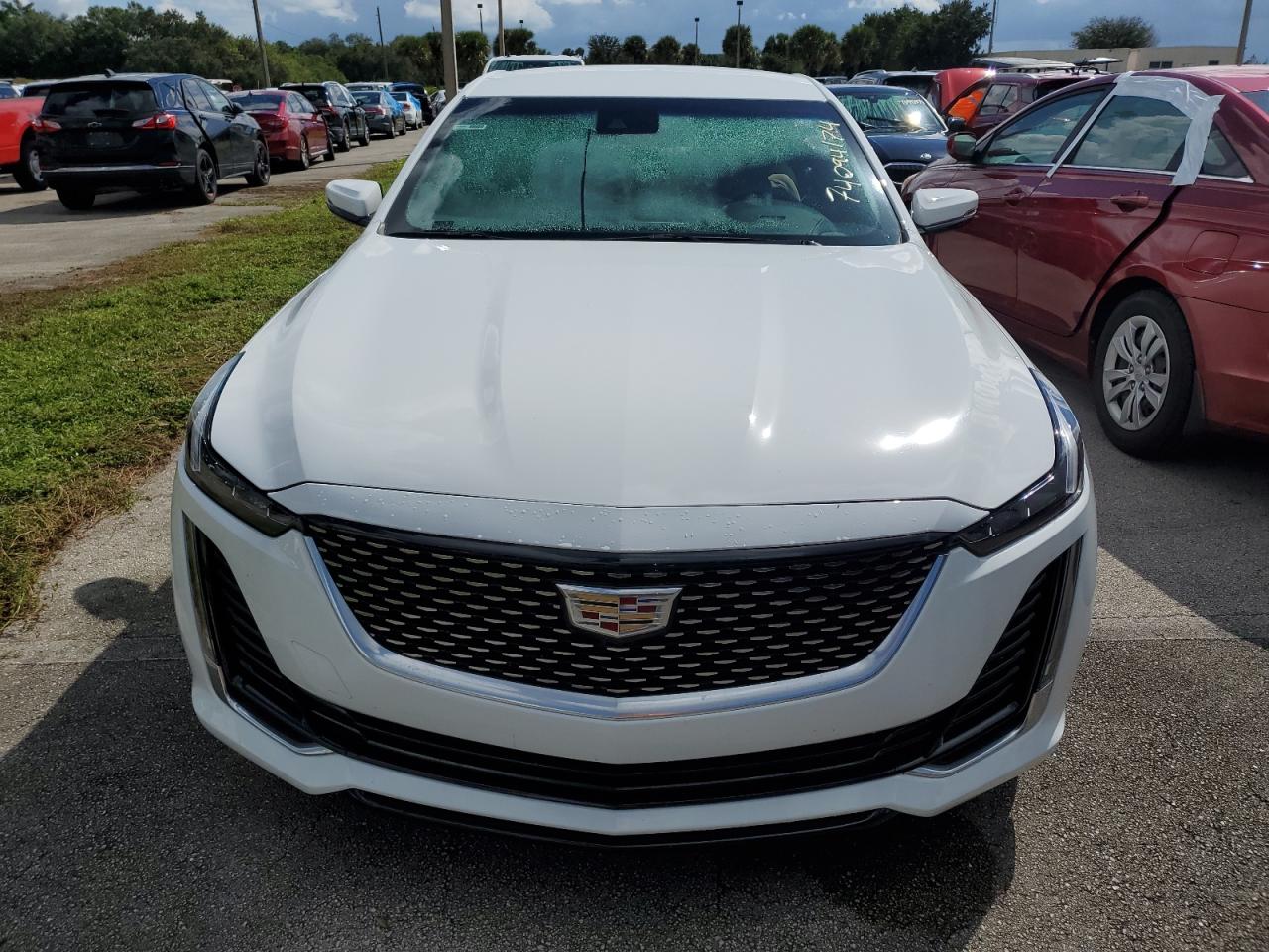 2020 Cadillac CT5 VIN 1G6DM5RKXL0130804 Copart auction photo, water/flood damage thumbnail 5