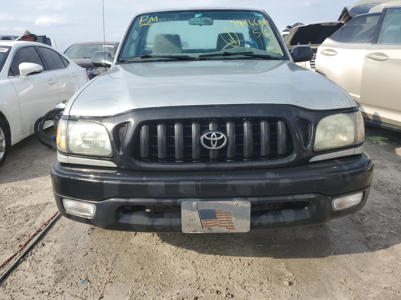 2004 Toyota Tacoma VIN 5TENL42N14Z381232 Copart auction photo, water/flood damage thumbnail 5