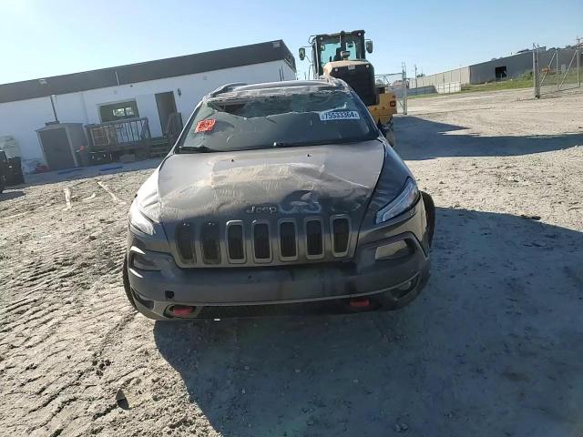 2015 Jeep Cherokee VIN 1C4PJMBS6FW582743 Copart auction photo, rollover / mechanical damage thumbnail 12
