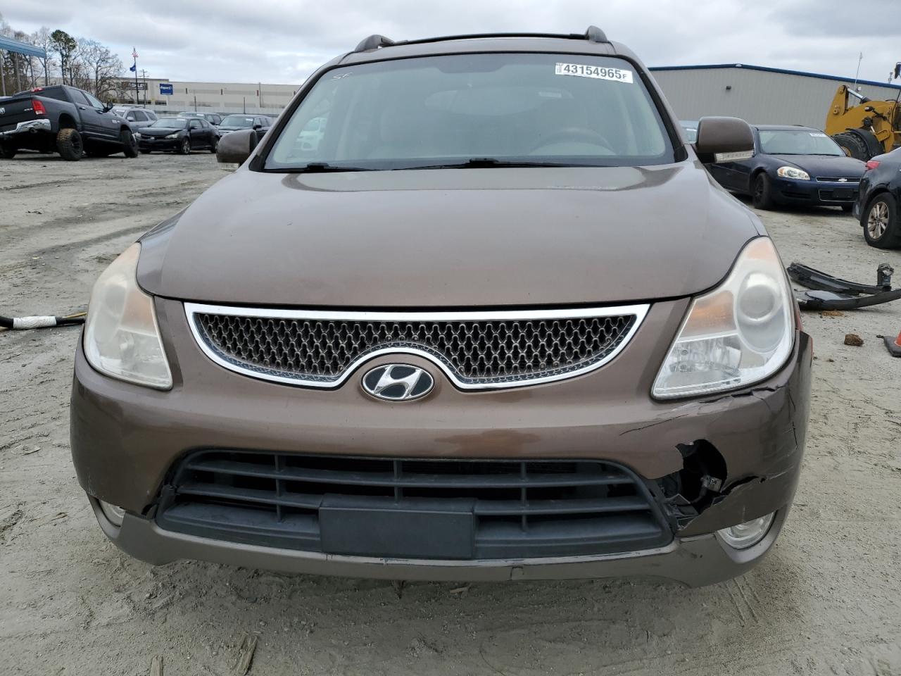 2010 Hyundai Veracruz VIN KM8NU4CCXAU136908 Copart auction photo, side damage thumbnail 5