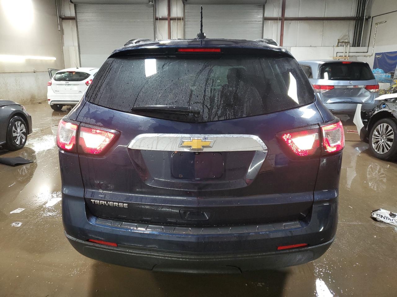 2017 Chevrolet Traverse VIN 1GNKRFKD0HJ202206 Copart auction photo, front end damage thumbnail 6