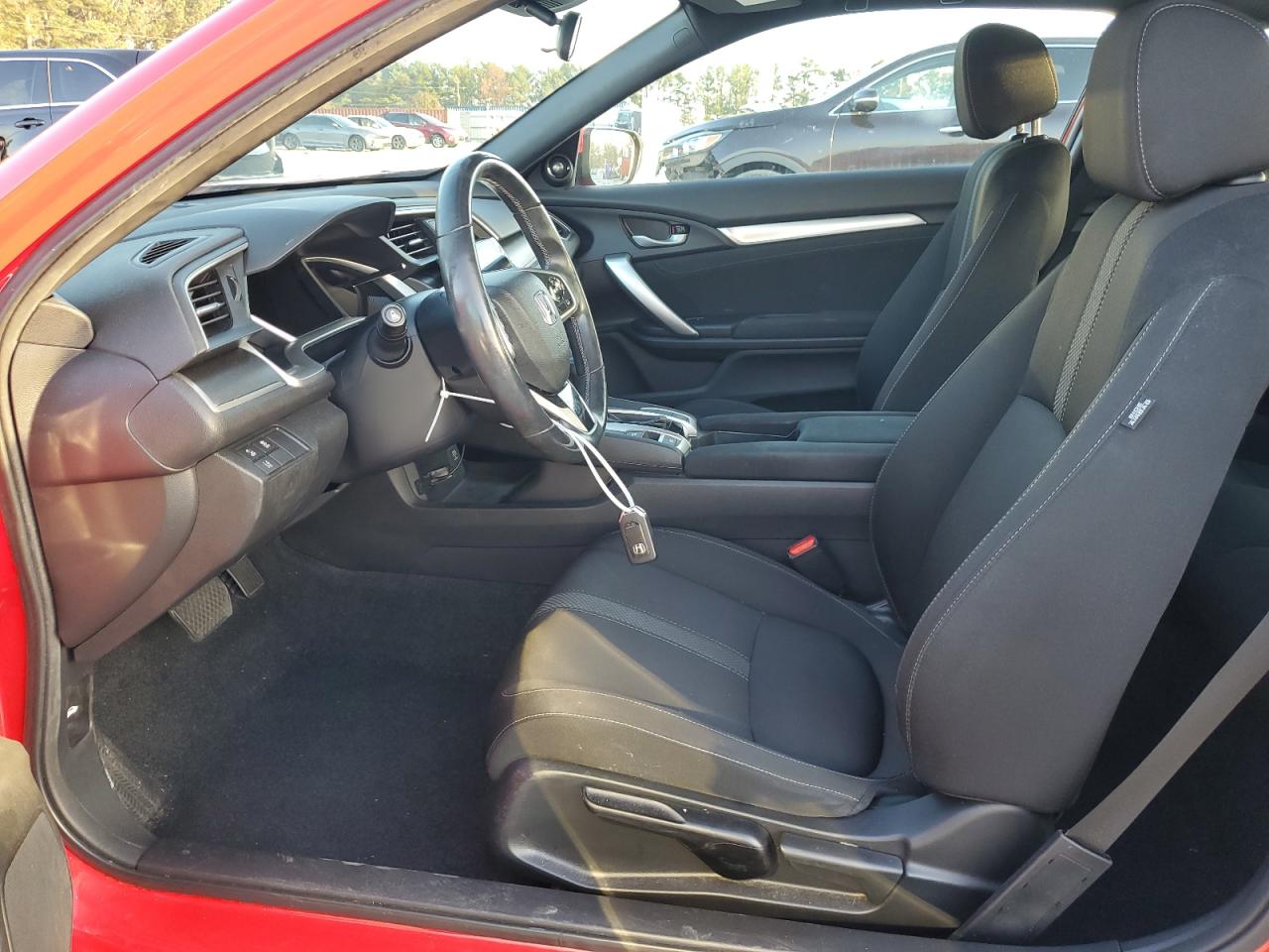 2019 Honda Civic VIN 2HGFC3B31KH355754 Copart auction photo, front end / mechanical damage thumbnail 7