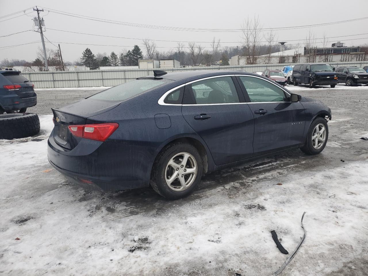 2017 Chevrolet Malibu VIN 1G1ZB5STXHF128558 Copart auction photo, front end damage thumbnail 3