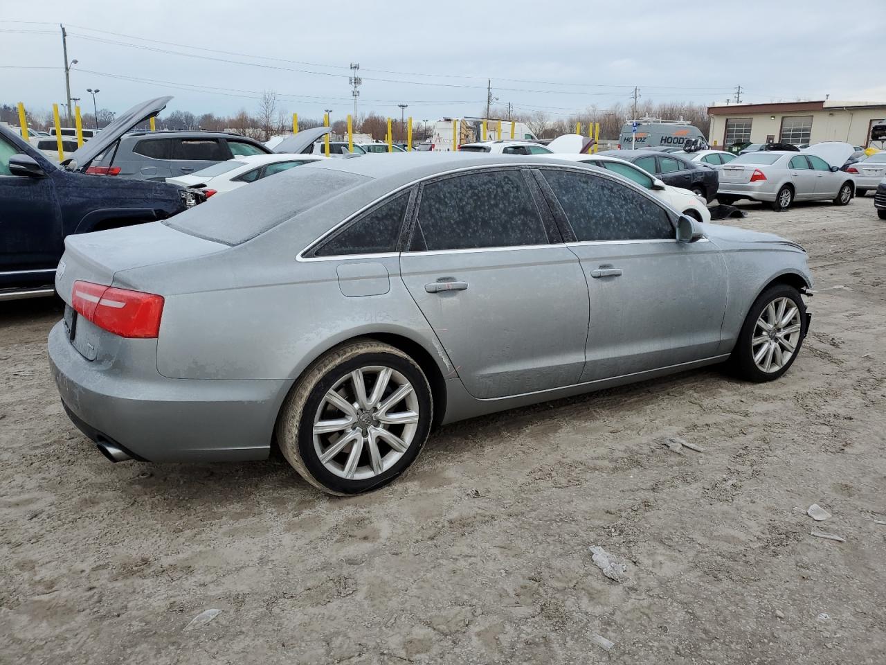 2015 Audi A6 VIN WAUFFAFC4FN026805 Copart auction photo, front end / minor dent/scratches damage thumbnail 3