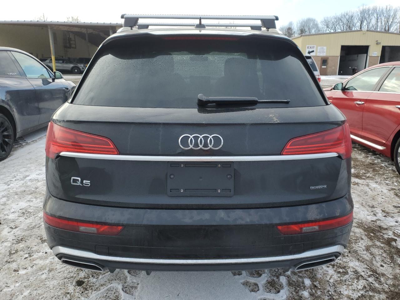 2024 Audi Q5 VIN WA1GAAFY7R2045740 Copart auction photo, front end / minor dent/scratches damage thumbnail 6