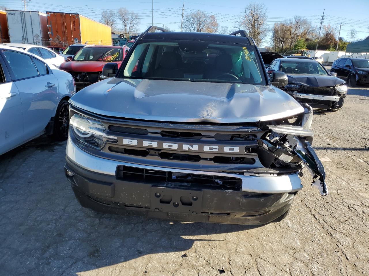 2023 Ford Bronco VIN 3FMCR9B63PRD43738 Copart auction photo, front end damage thumbnail 5