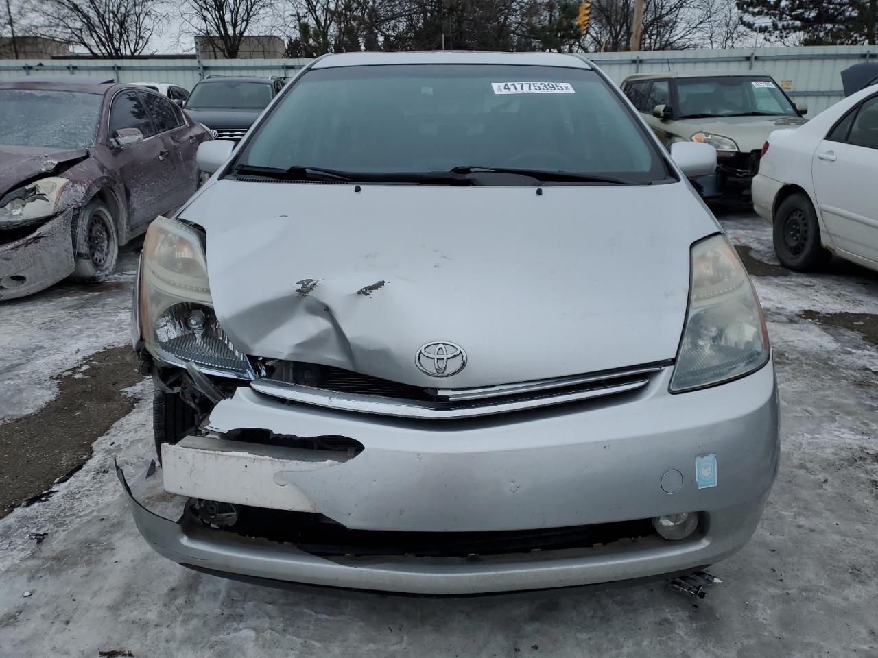 2008 Toyota Prius VIN JTDKB20U683411379 Copart auction photo, front end damage thumbnail 5