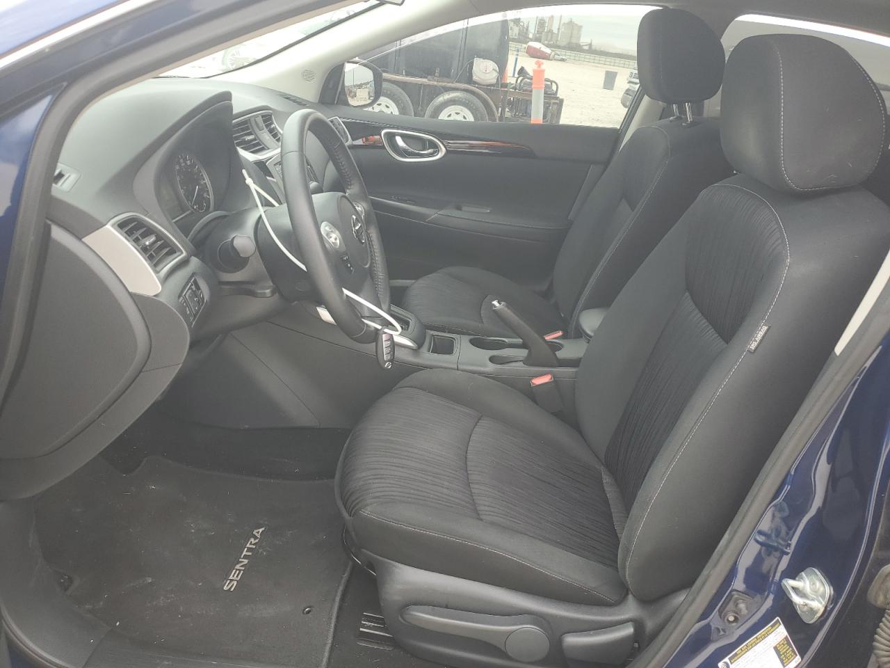 2019 Nissan Sentra VIN 3N1AB7AP9KY330461 Copart auction photo, rear end / side damage thumbnail 7