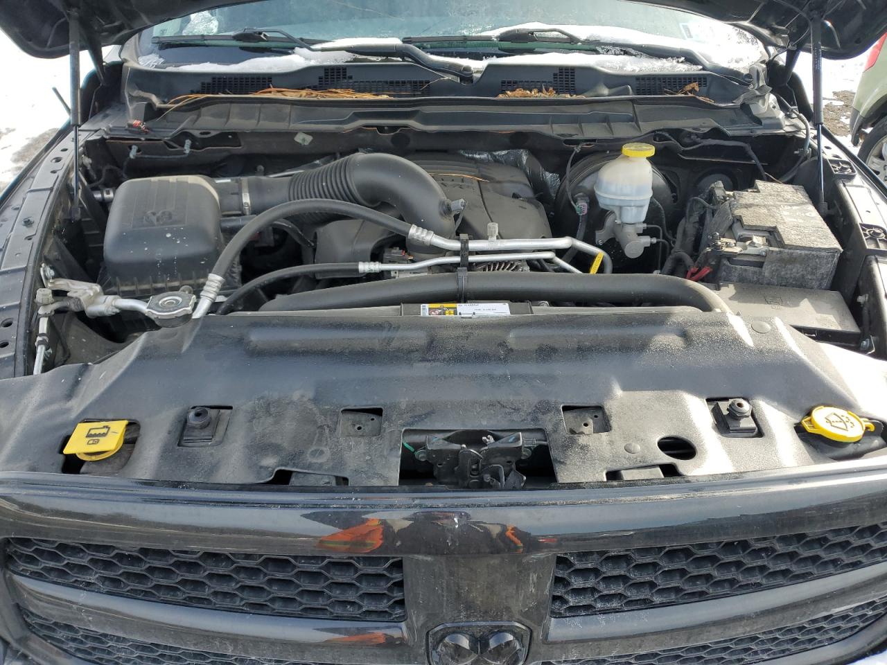 2018 RAM 1500 VIN 3C6RR7KT2JG158650 Copart auction photo, side damage thumbnail 11