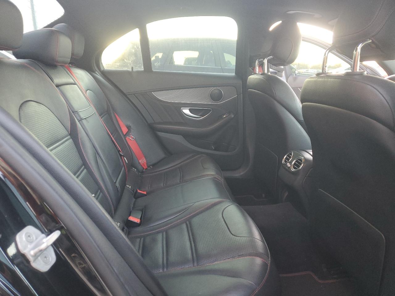 2016 Mercedes-Benz C-klasse VIN 55SWF6EB6GU105013 Copart auction photo, rear end damage thumbnail 10