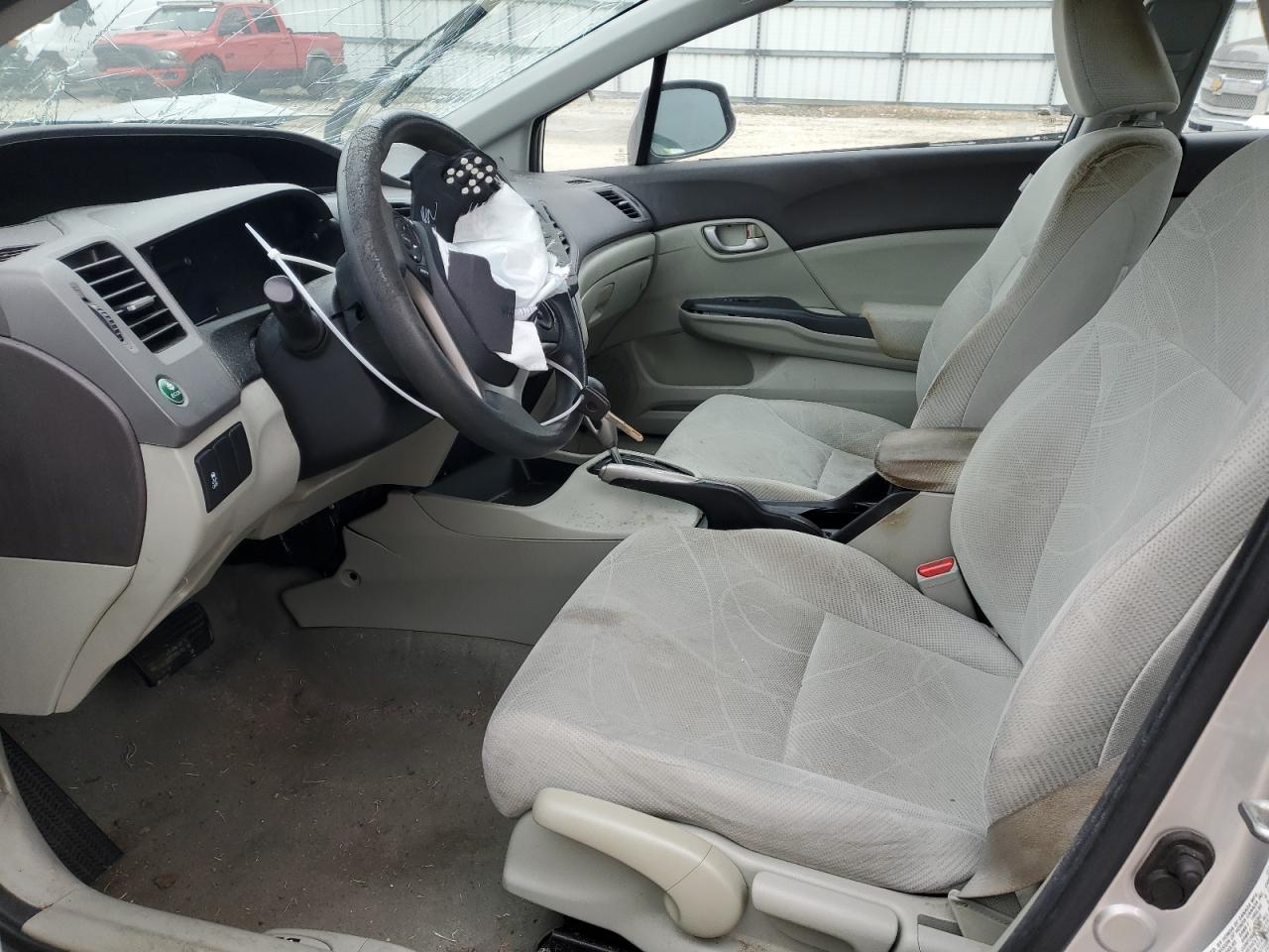 2012 Honda Civic VIN 2HGFB2F57CH325569 Copart auction photo, frame damage / front end damage thumbnail 7