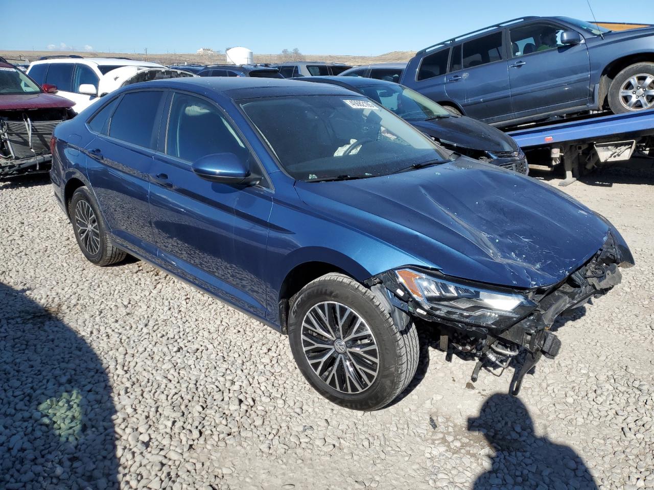 2021 Volkswagen Jetta VIN 3VWC57BU2MM058117 Copart auction photo, front end damage thumbnail 4
