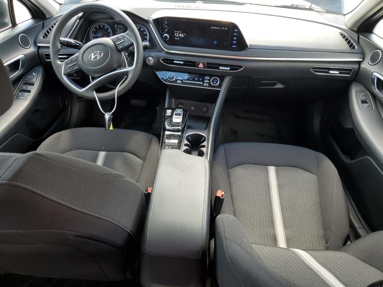 2023 Hyundai Sonata VIN KMHL64JA2PA322360 Copart auction photo, rear end / minor dent/scratches damage thumbnail 8