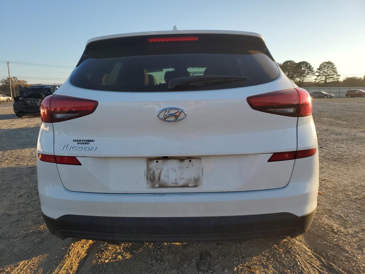 2021 Hyundai Tucson VIN KM8J33A45MU328815 Copart auction photo, all over damage thumbnail 6