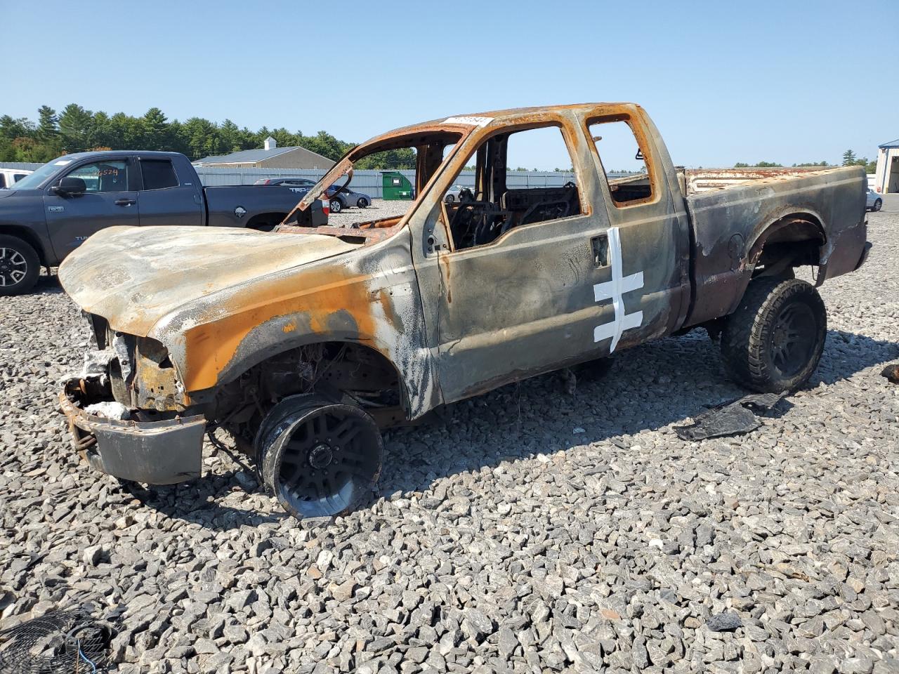 2005 Ford F250 VIN 1FTSX21P05EA54064