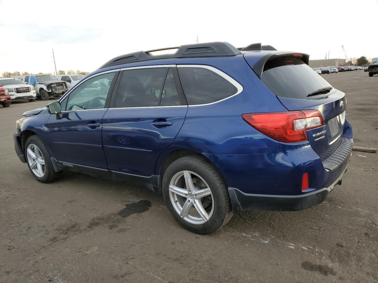 2016 Subaru Outback VIN 4S4BSANC8G3285465 Copart auction photo, front end / rear end damage thumbnail 2