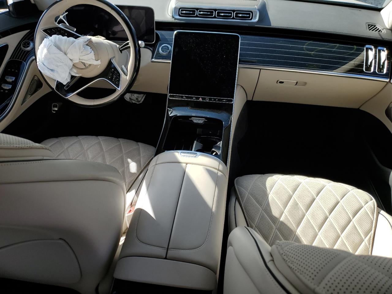 2022 Mercedes-Benz S-klasse VIN W1K6G7GB8NA111117 Copart auction photo, front end damage thumbnail 8
